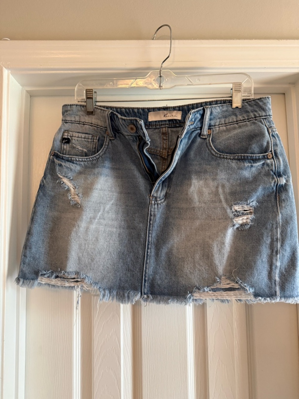 Rancan Jean Mini Skirt